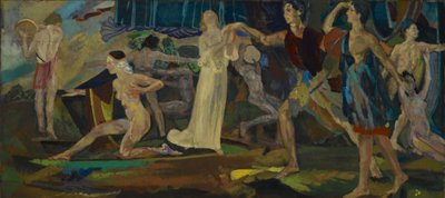 Freshness of the Wounded by Arthur Bowen Davies